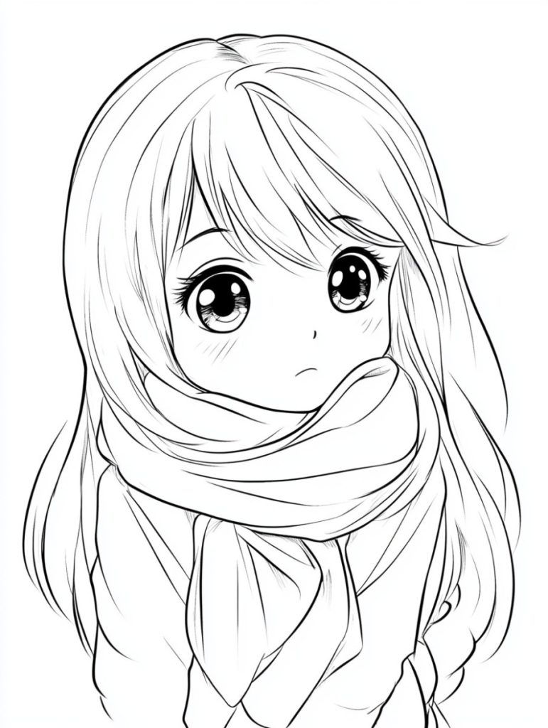 cute anime girl coloring pages (16)