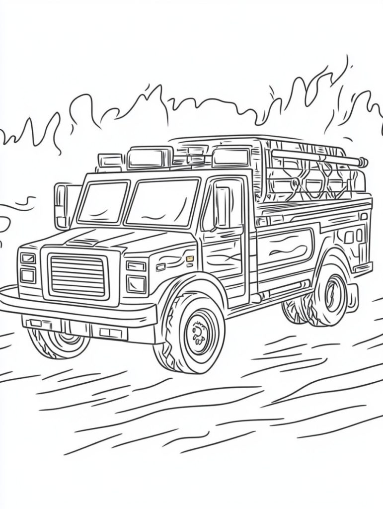 coloring pages of fire trucks (15)