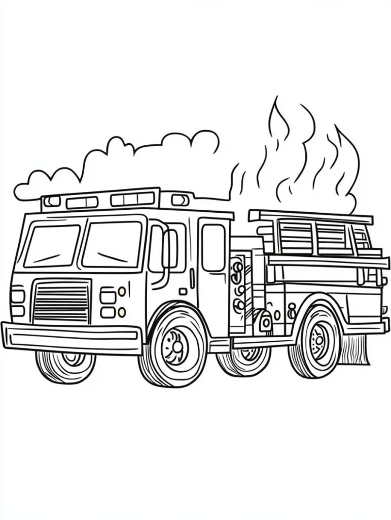 coloring pages of fire trucks (16)
