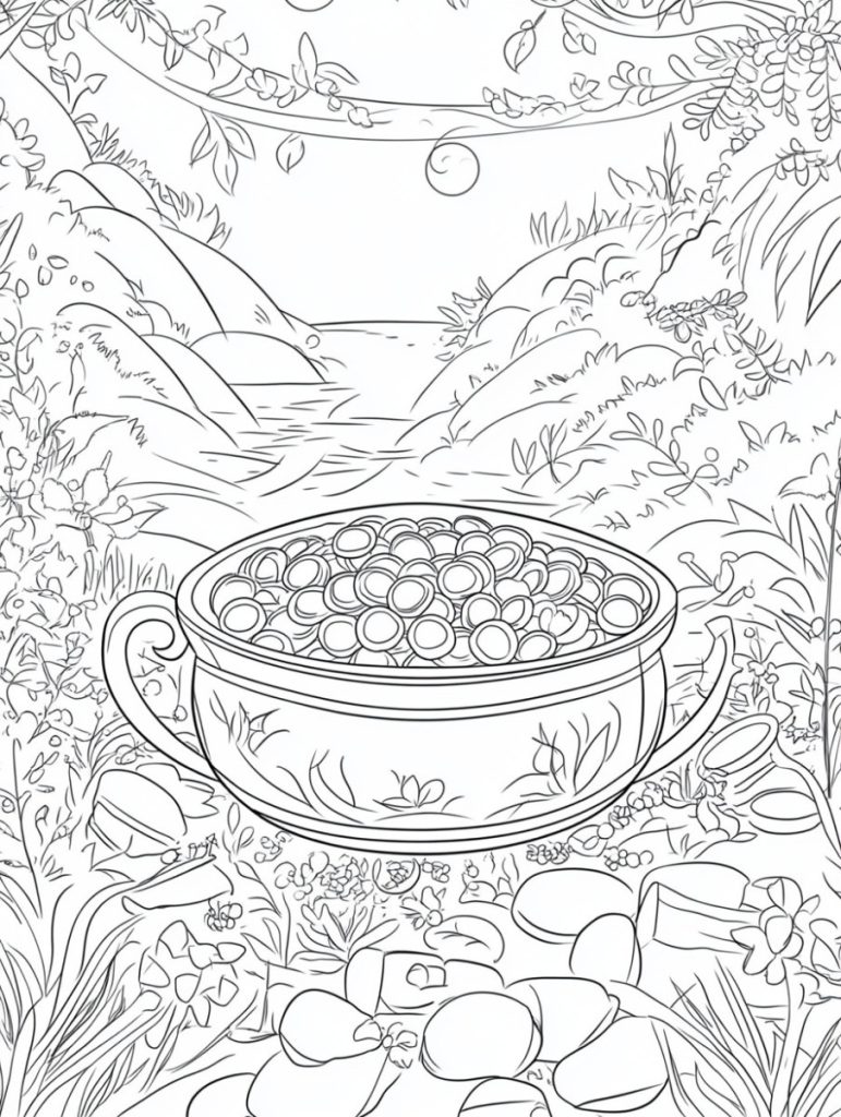 Pot of gold coloring pages (27)