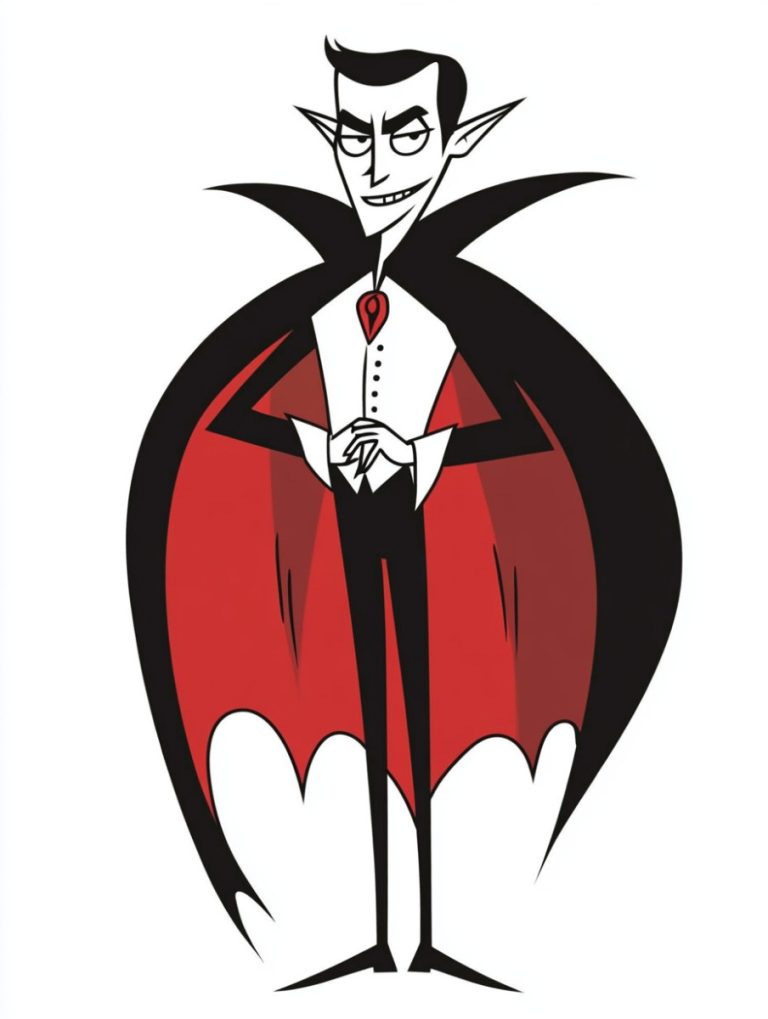 vampire coloring pages header