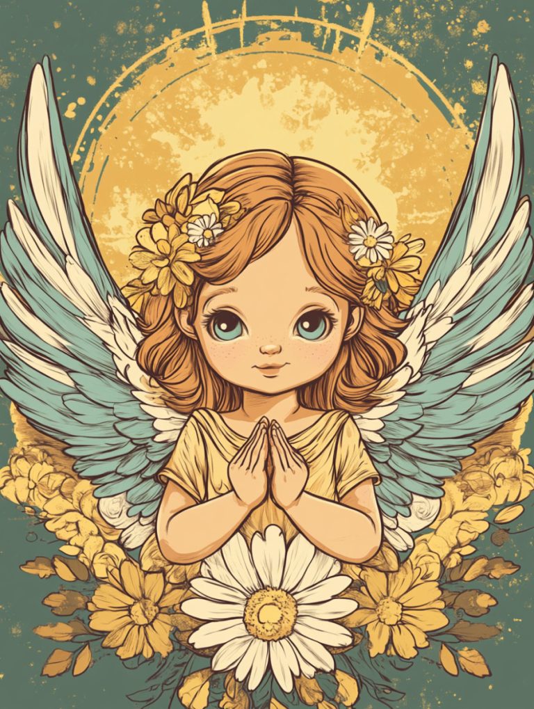 Angel coloring pages