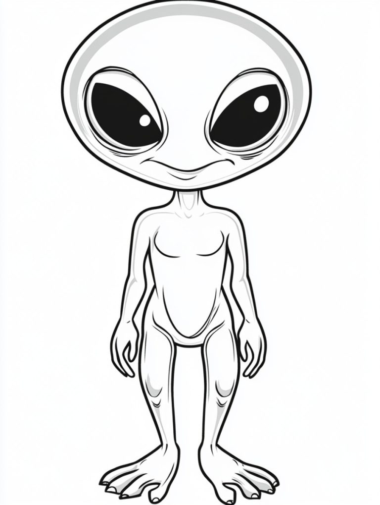 Alien coloring pages (33)