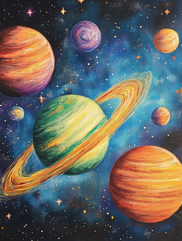 Solar system coloring pages